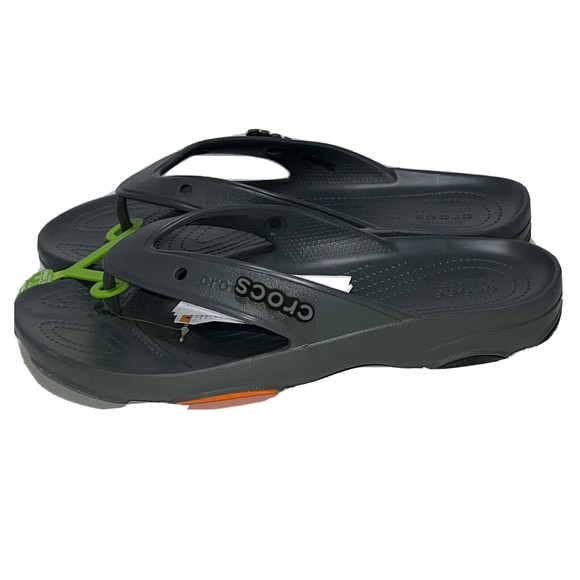 Crocs Classic All-Terrain Flip Flops Sandals 207712-0DA Men’s Size 11 main image 9